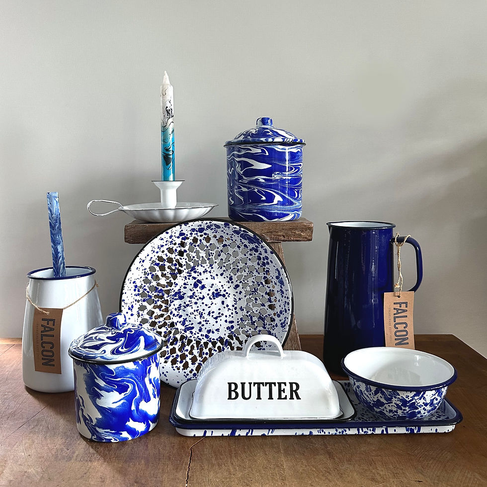Thumbnail: Falcon enamel utensil pot in White
