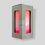 Thumbnail: Dip Dye Neon Pillar Candle - Flamingo Cake