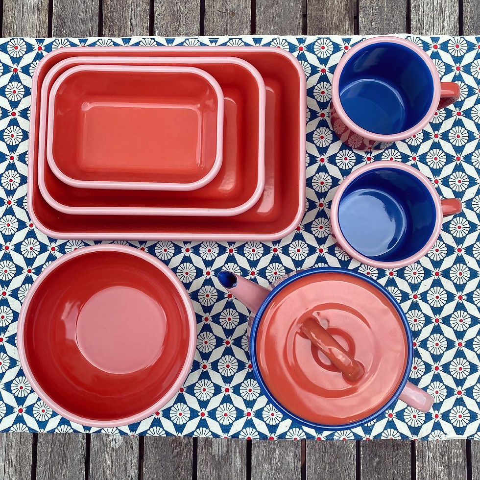 Thumbnail: Bornn Colorama Enamel Small Dish 16cm