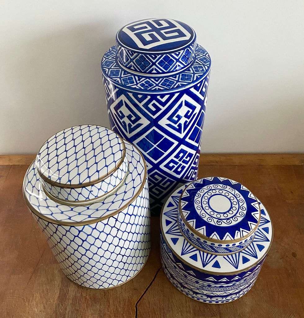 Thumbnail: Large “diamond” round Ginger jar