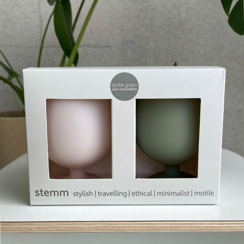 Thumbnail: 2 pack silicone cups with stems - Tullamore