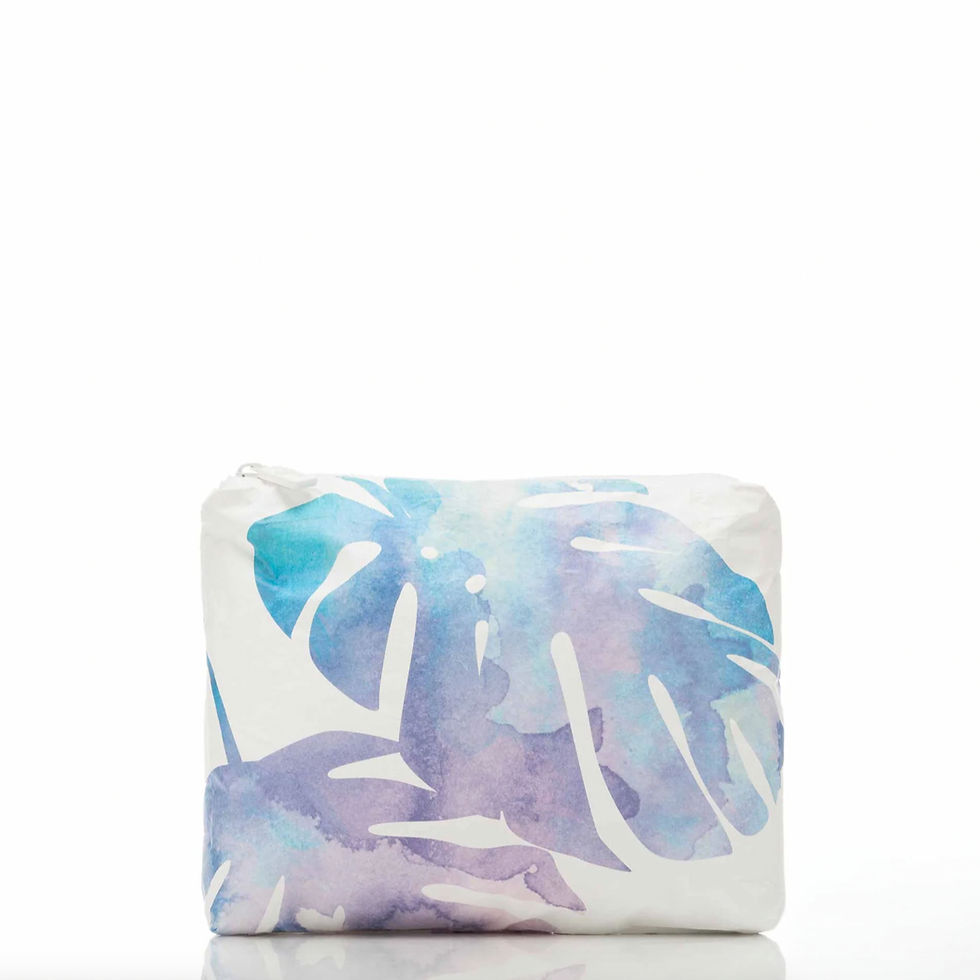 Aloha Small Pouch -Monstera