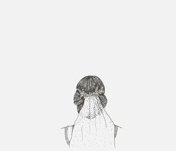 -Nostalgia del futuro- #illustration #art #bride #future #women #past #present #novia #veil