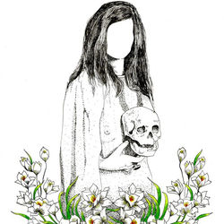 -Sale sola de noche María- #sola #mujer #soledad #muerte #ilustracion #dibujo #arte #art #illustrati