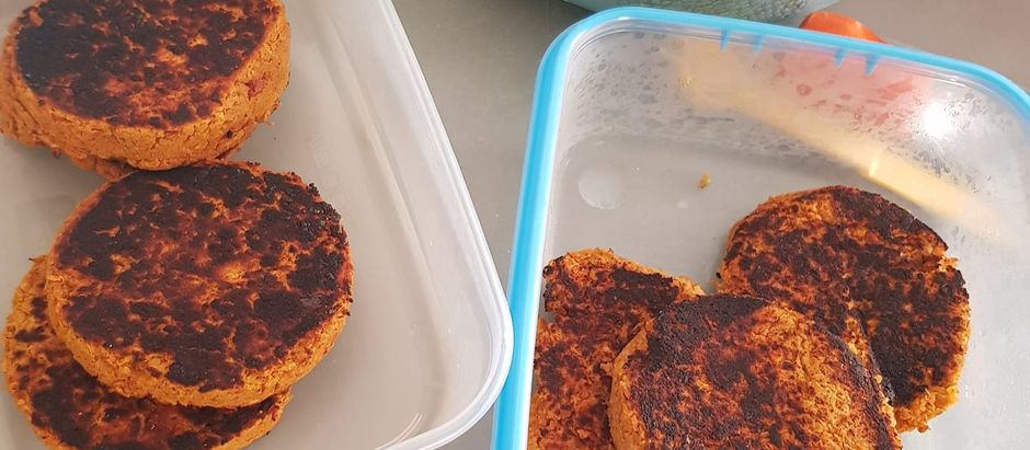 Vegetarian Burgers 2 Ways.