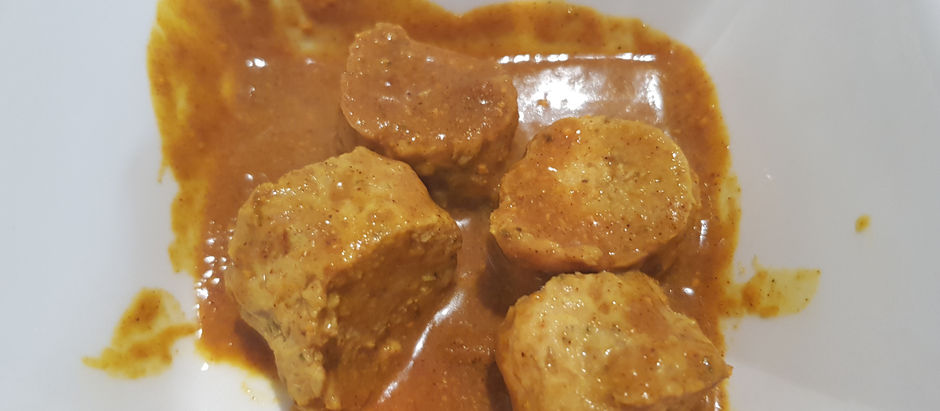 Curried Sausages