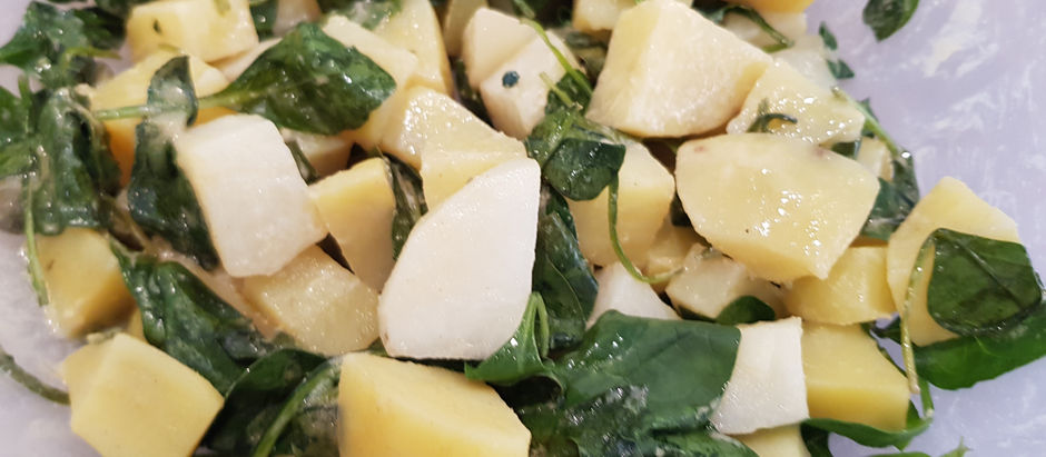 Spinach & Potato Salad