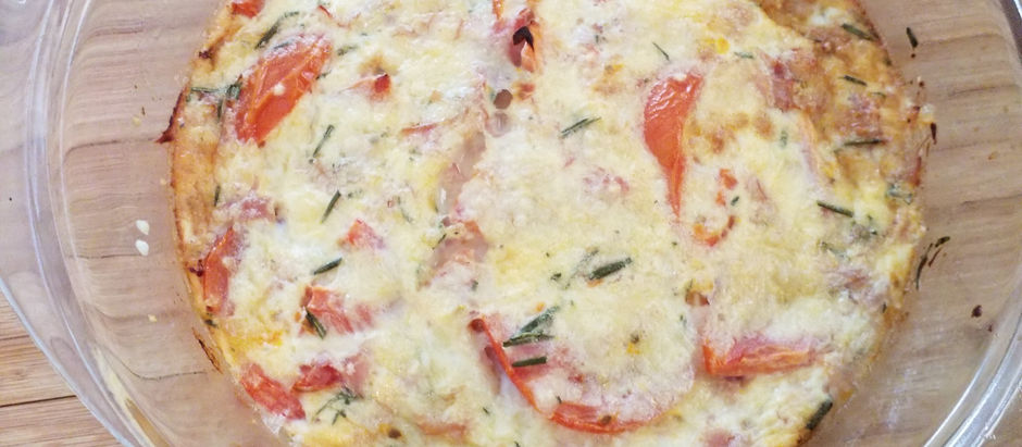 Ham and Tomato Frittata