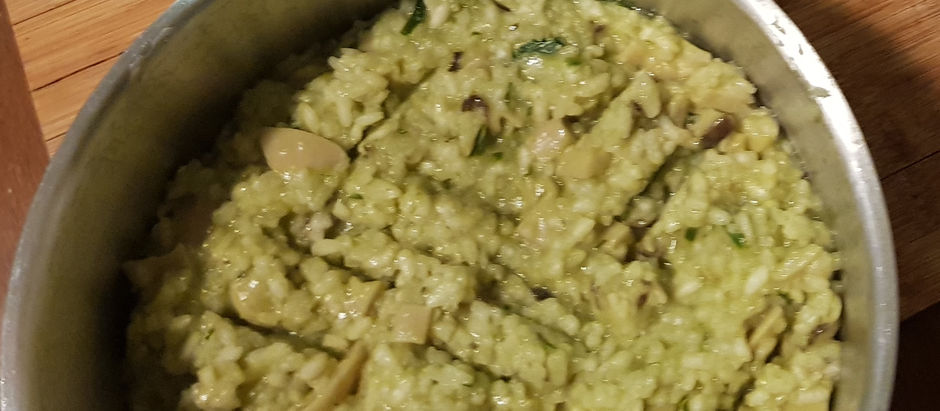 Oyster Mushroom Risotto