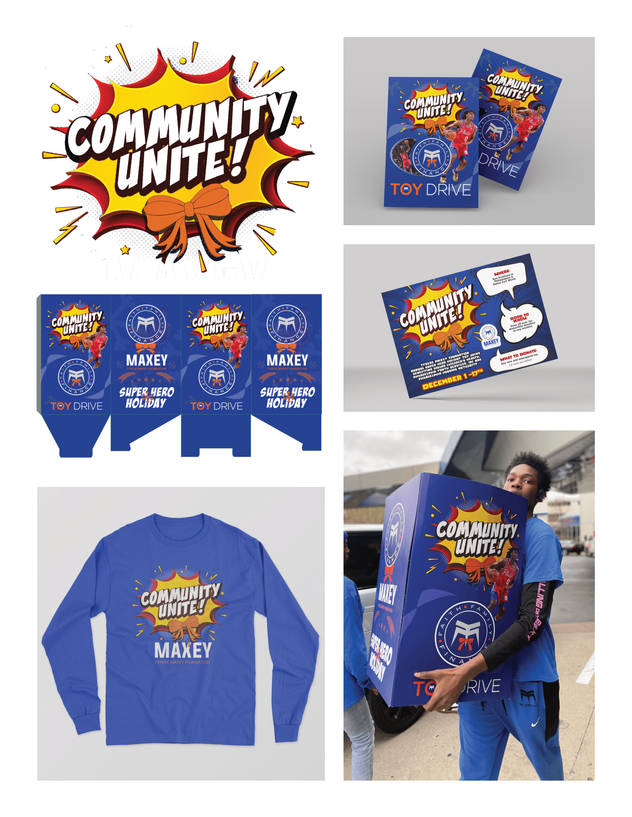 Tyrese Maxey Foundation Donation Drive Campaign.