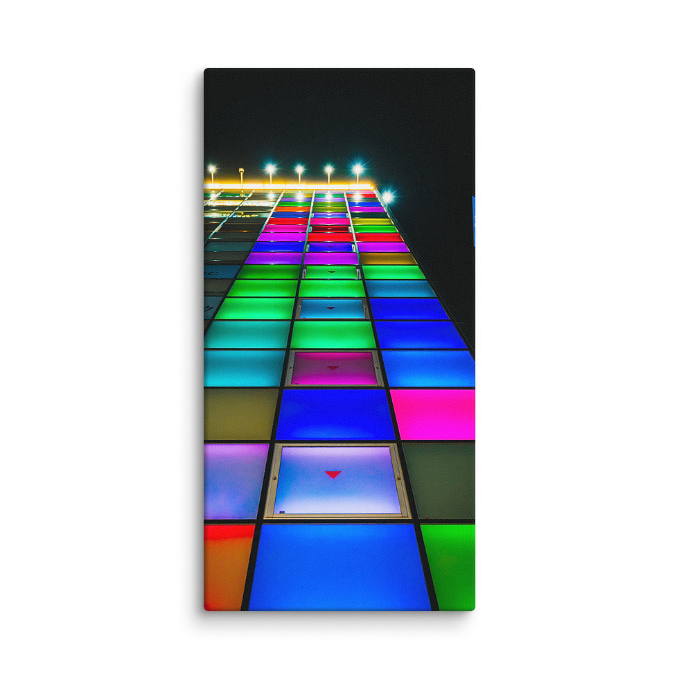 Thumbnail: CONTINUOUS COLORS 001 CANVAS
