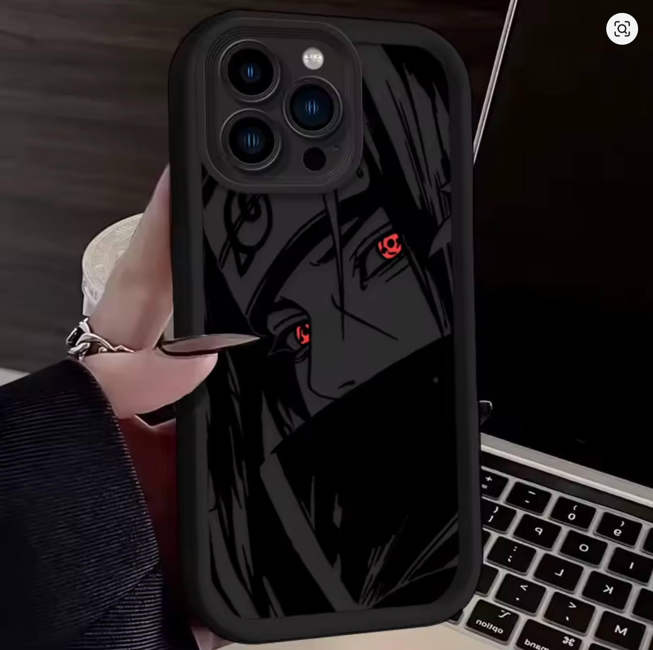 Capa de Celular Popular Uchiha Itachi e Pain para iPhone