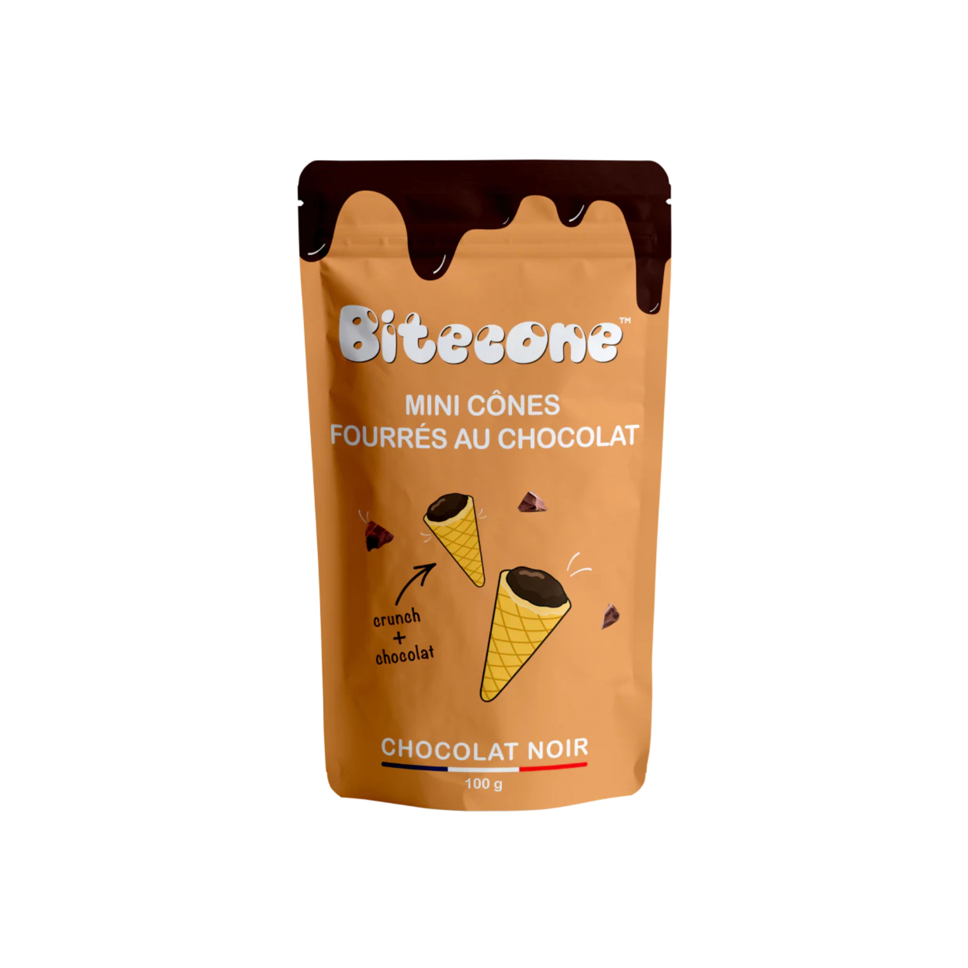 Bitecone chocolat noir 100g