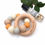 Thumbnail: Silicone and wood teether