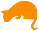 猫のシルエット_お問合せはこちら