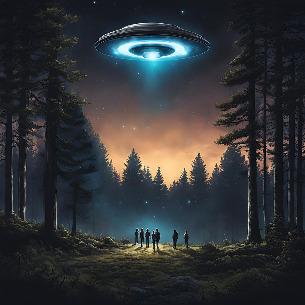 Fictional UFO Sighting Example