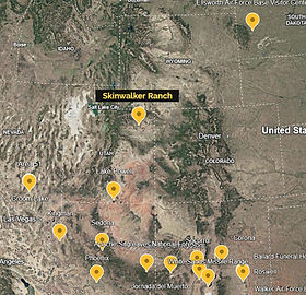 skinwalker ranch map