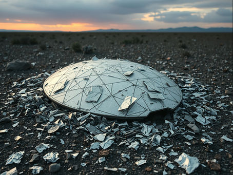 What crashed at Roswell, New Mexico in 1947?