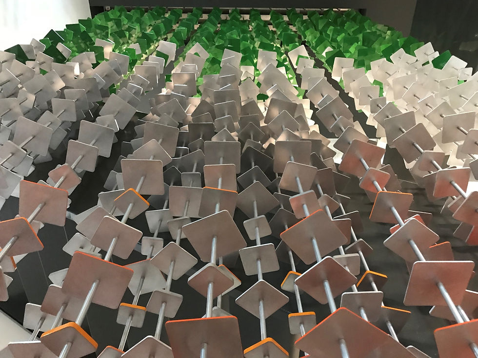 Forêt en pixellisation
