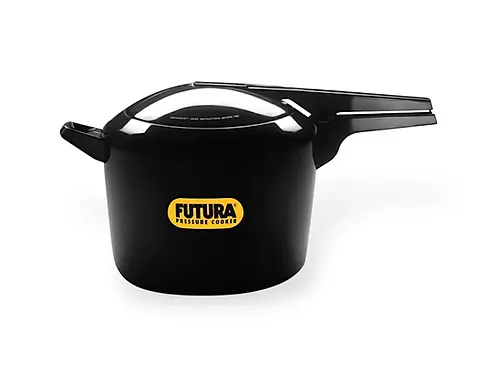 Futura by Hawkins Hard Anodized 6.0 Litre Pressure Cooker - Thumbnail 2
