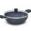 Thumbnail: Hawkins Ceramic Nonstick Induction Kadai with Glass Lid - 2.5L Deep Fry Pan