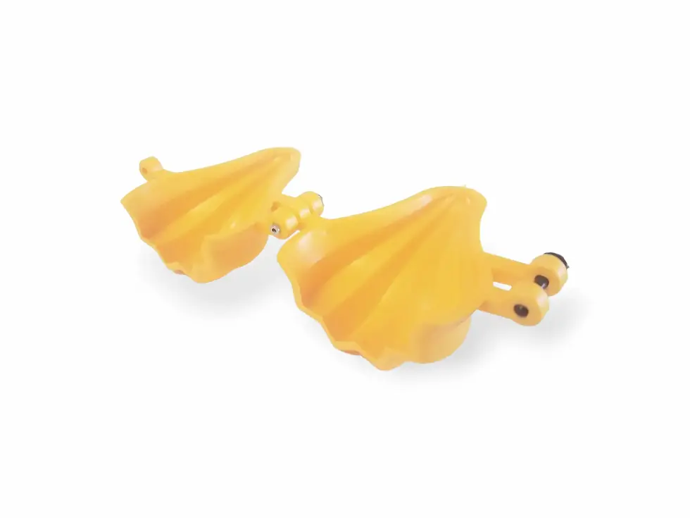 Thumbnail: IKM Plastic Modak Mold Maker Set - 2pc Set of Modok Sacha for Ganesh Chaturthi