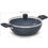 Thumbnail: Hawkins Ceramic Nonstick Induction Kadai with Glass Lid - 2.5L Deep Fry Pan
