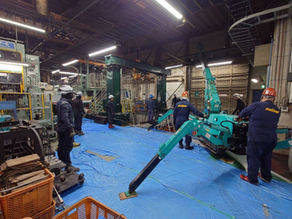 プレス機据付❗