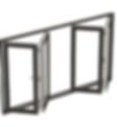 DOORS+ Folding Aluminium Window