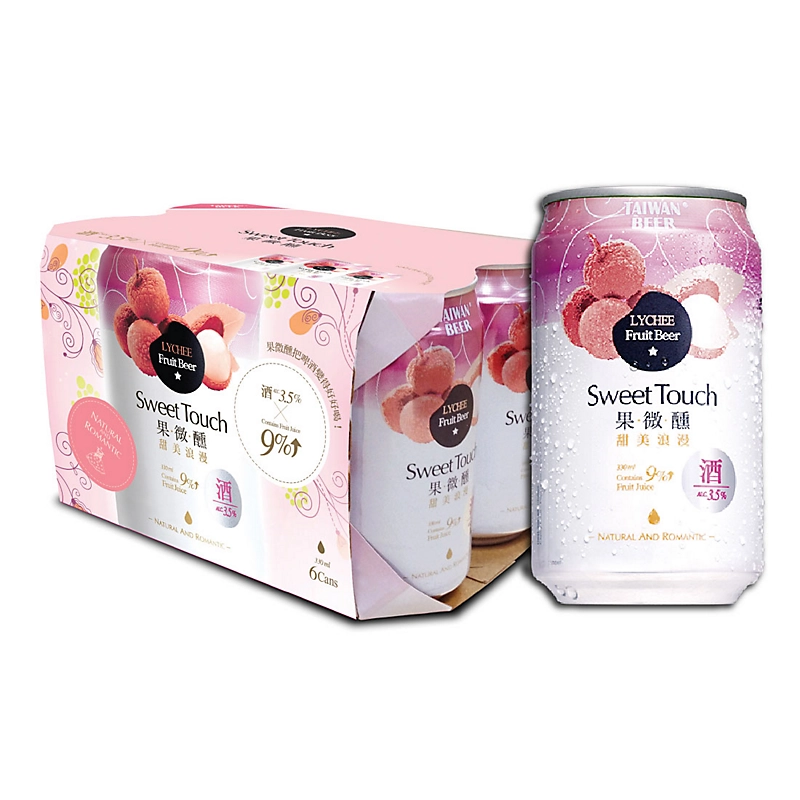 Sweet Touch - Lychee 6-pack Can
