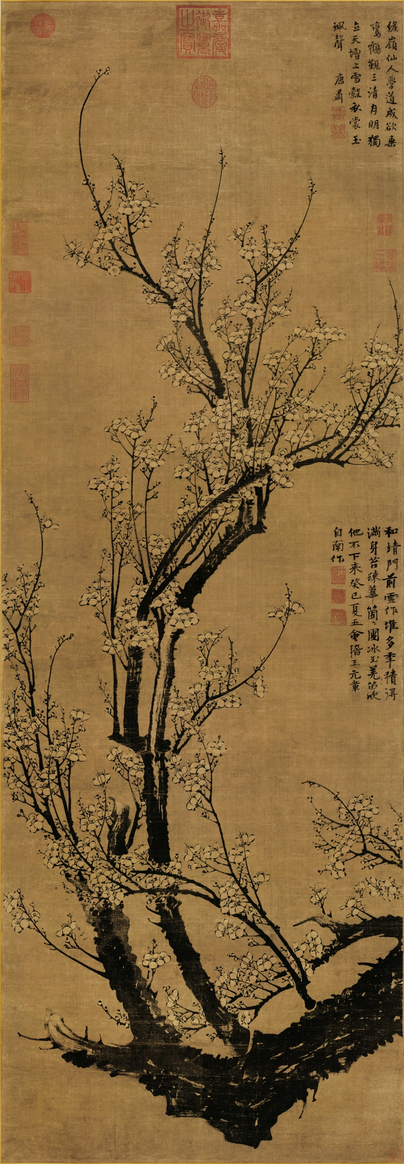 Plum Blossoms in Early Spring, Wang Mian, Yuan Dynasty (1271–1368)