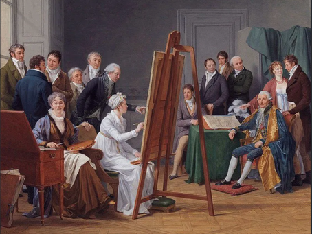 Marie Gabrielle Capet — The Time in the Atelier of Madame Vincent (1808)