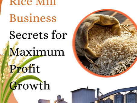 Rice Mill Business Secrets for Maximum Profit Growth