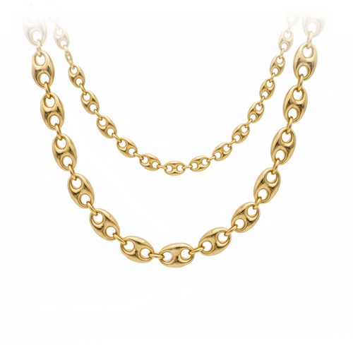 14k Gold Gucci Link Chain | Authentic St. Thomas Jewelry 14k Gold Gucci Link Chain | Authentic St. Thomas Jewelry