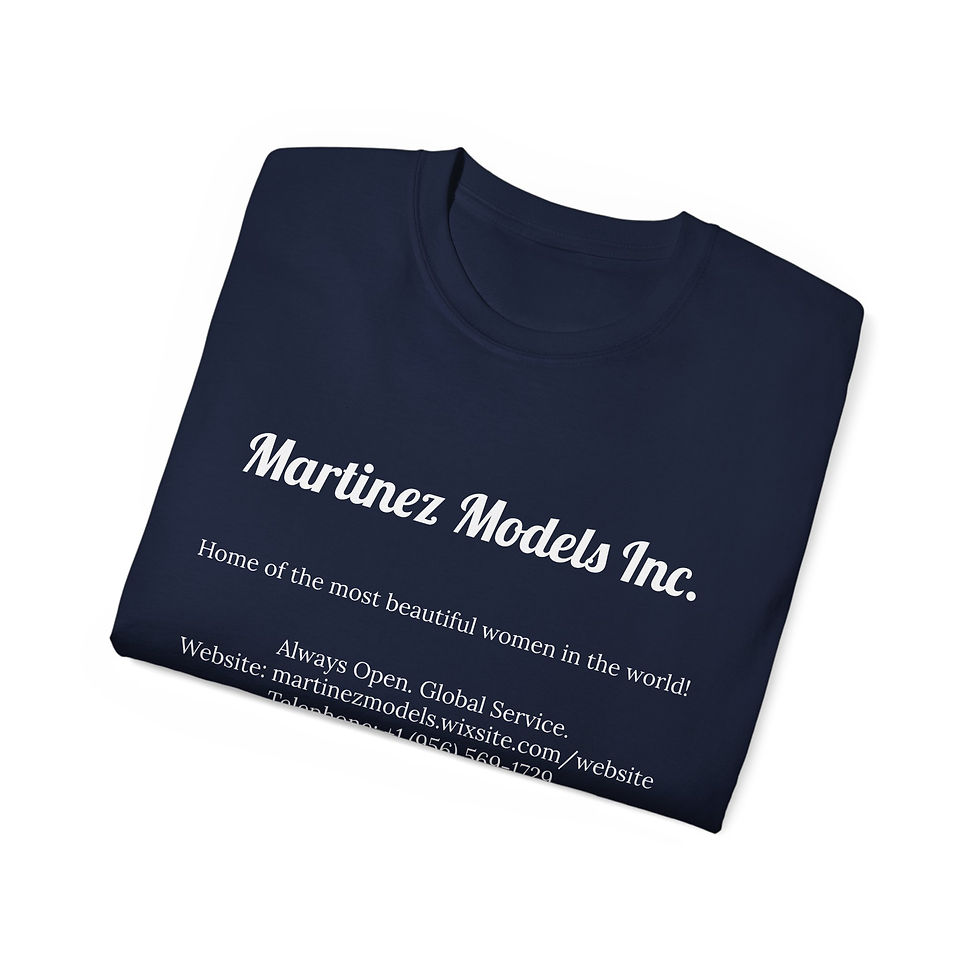 Thumbnail: Martinez Models T-shirt (navy)