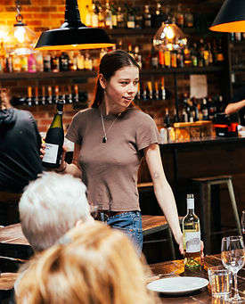 Service with a smile at every establishment we take you to.