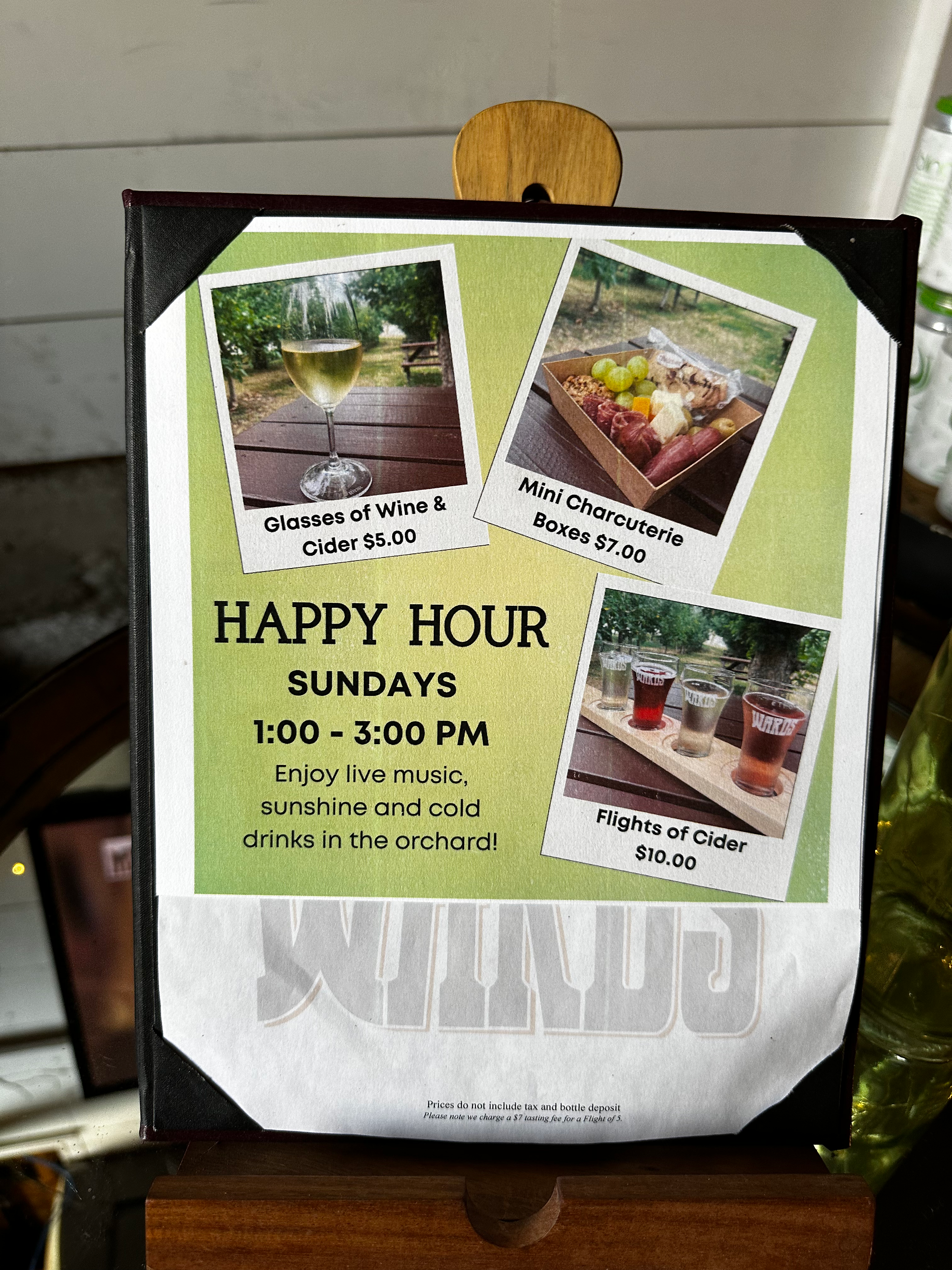 Happy Hour at Ward's Cider