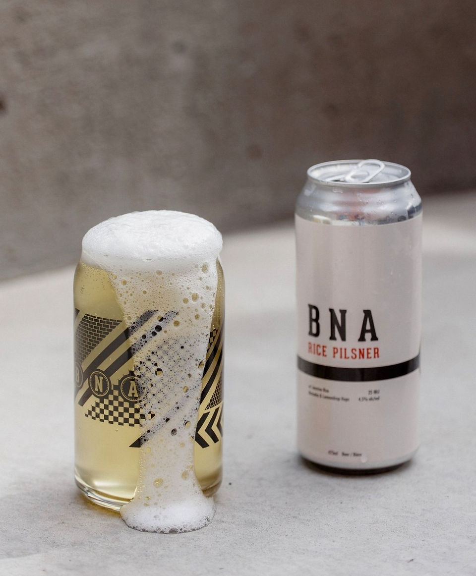 NEW Rice Pilsner from BNA