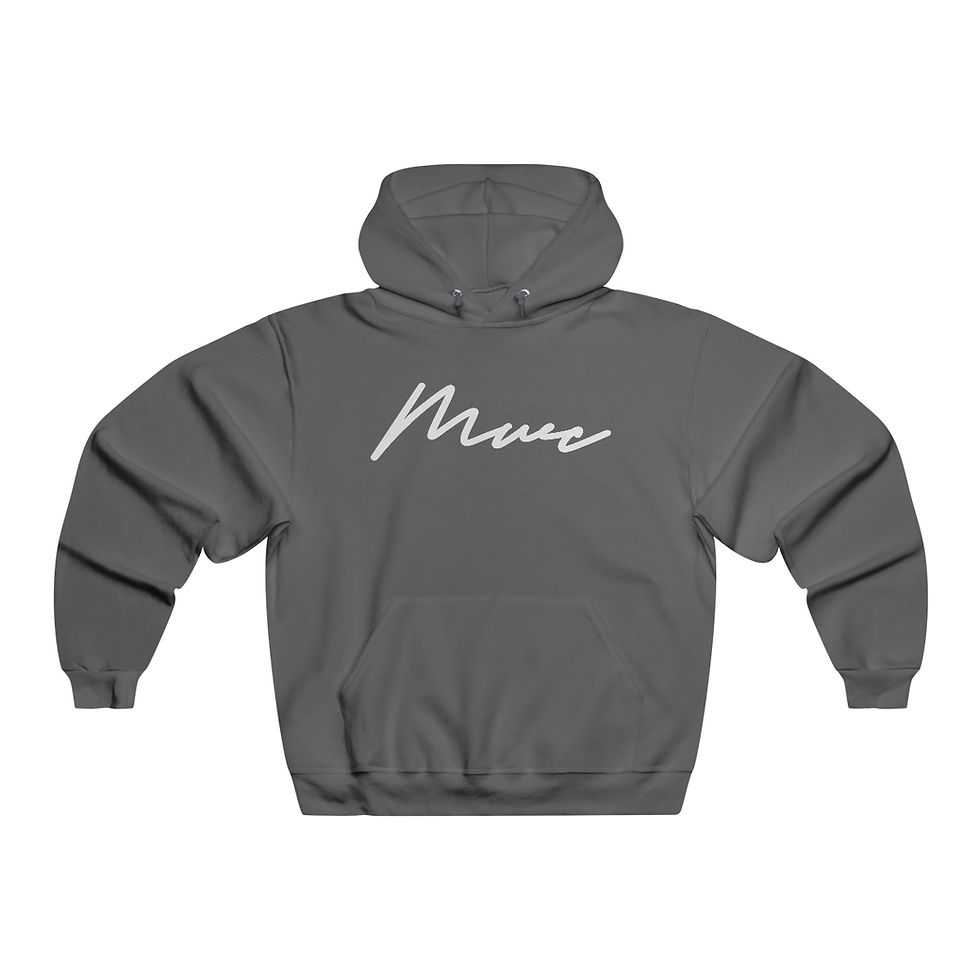 Thumbnail: White MWC Signature  NUBLEND® Hooded Sweatshirt