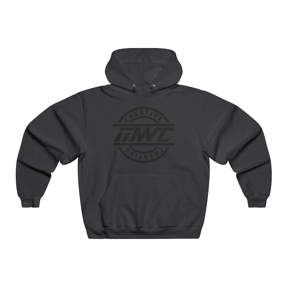 Thumbnail: Black Circle Logo  NUBLEND® Hooded Sweatshirt