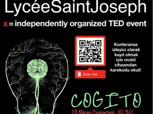TEDxLycéeSaintJoseph 13 Nisan 2019 Cumartesi günü Saint-Joseph Lisesi Tiyatro Salonunda !