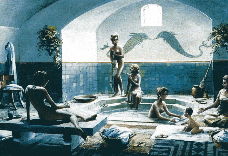 Image result for greek bathhouses