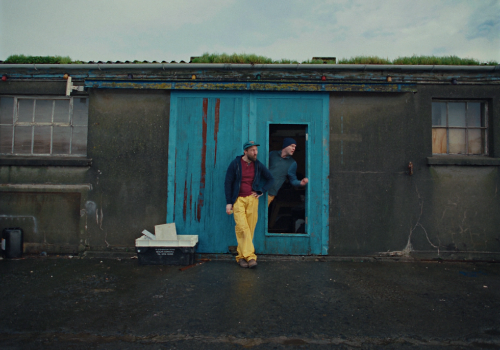 Darcy Vanhinsberg and Darren Seed in ART