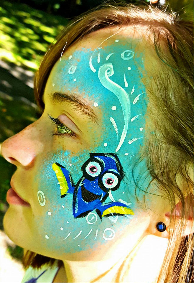 Maquillage Dory Disney