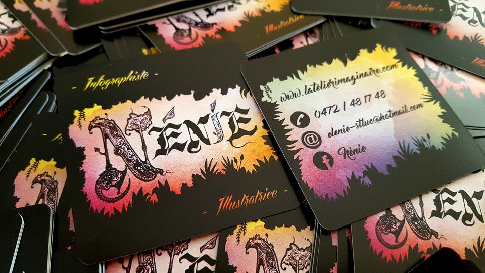 Mes petites cartes de visiteq