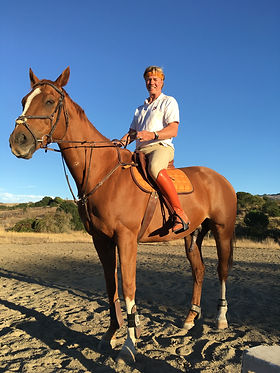 Social Security Claimant Representative Dan McCaskell Ph.D On A Horse
