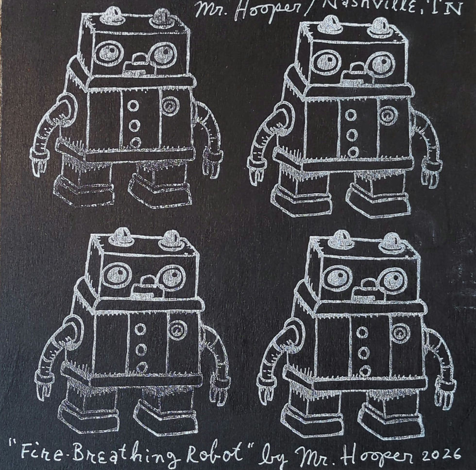 Thumbnail: Fire-Breathing Robot