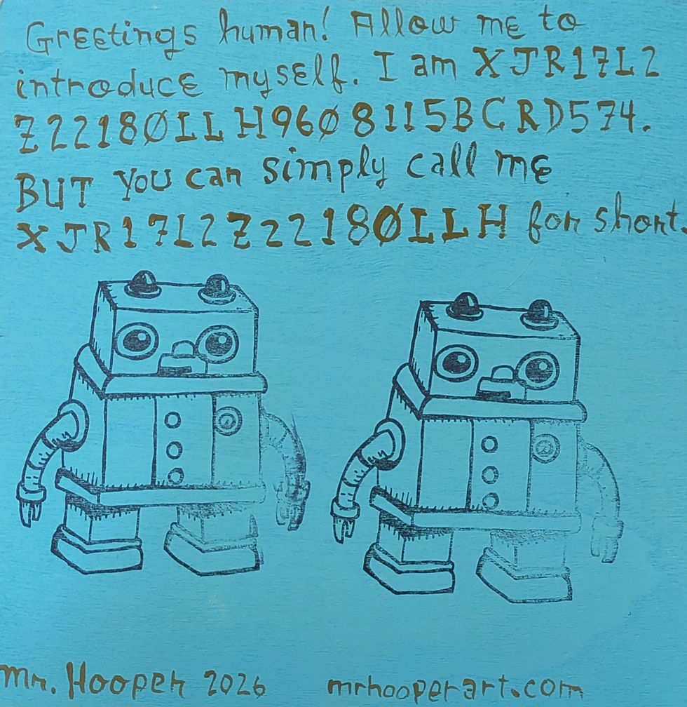 Thumbnail: Grinning Robot