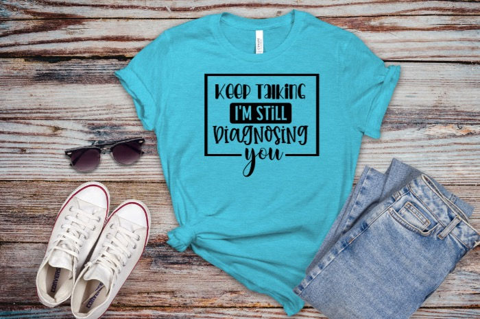 Keep Talking I'm Still Diagnosing You
