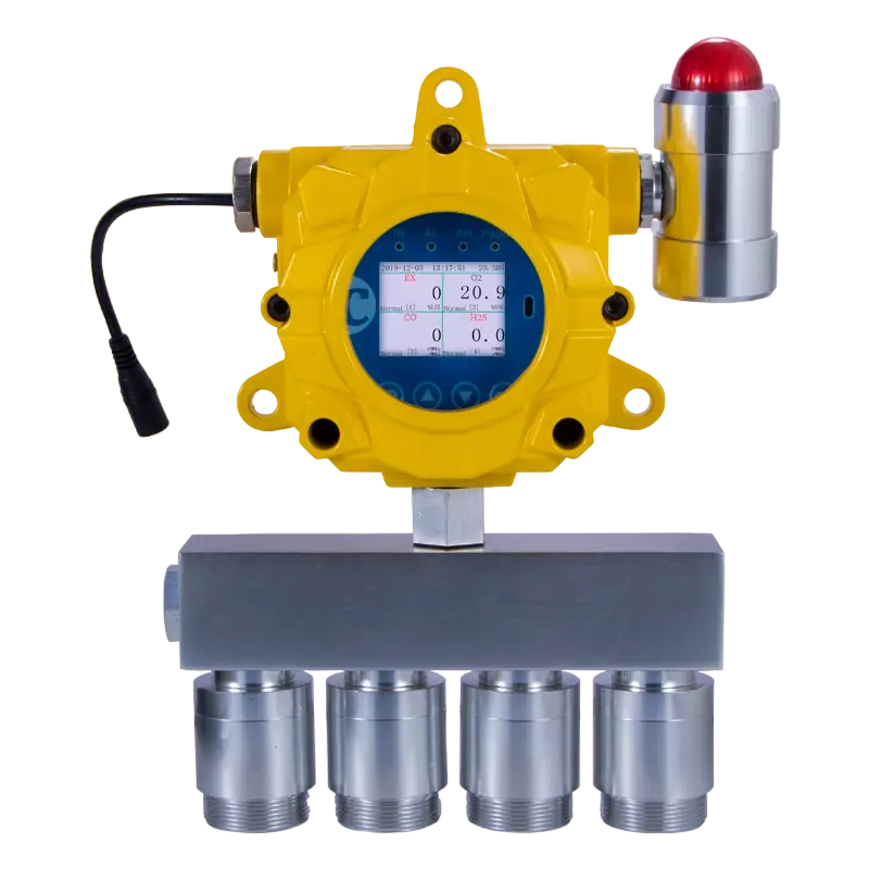 Detector Multigás Fixo (até 4 gases) da marca Instrucorp modelo IC-1064